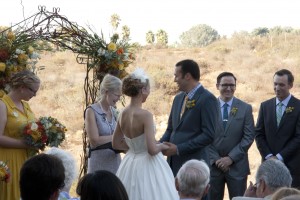 Matt and Alyssa wedding ceremony sept 29