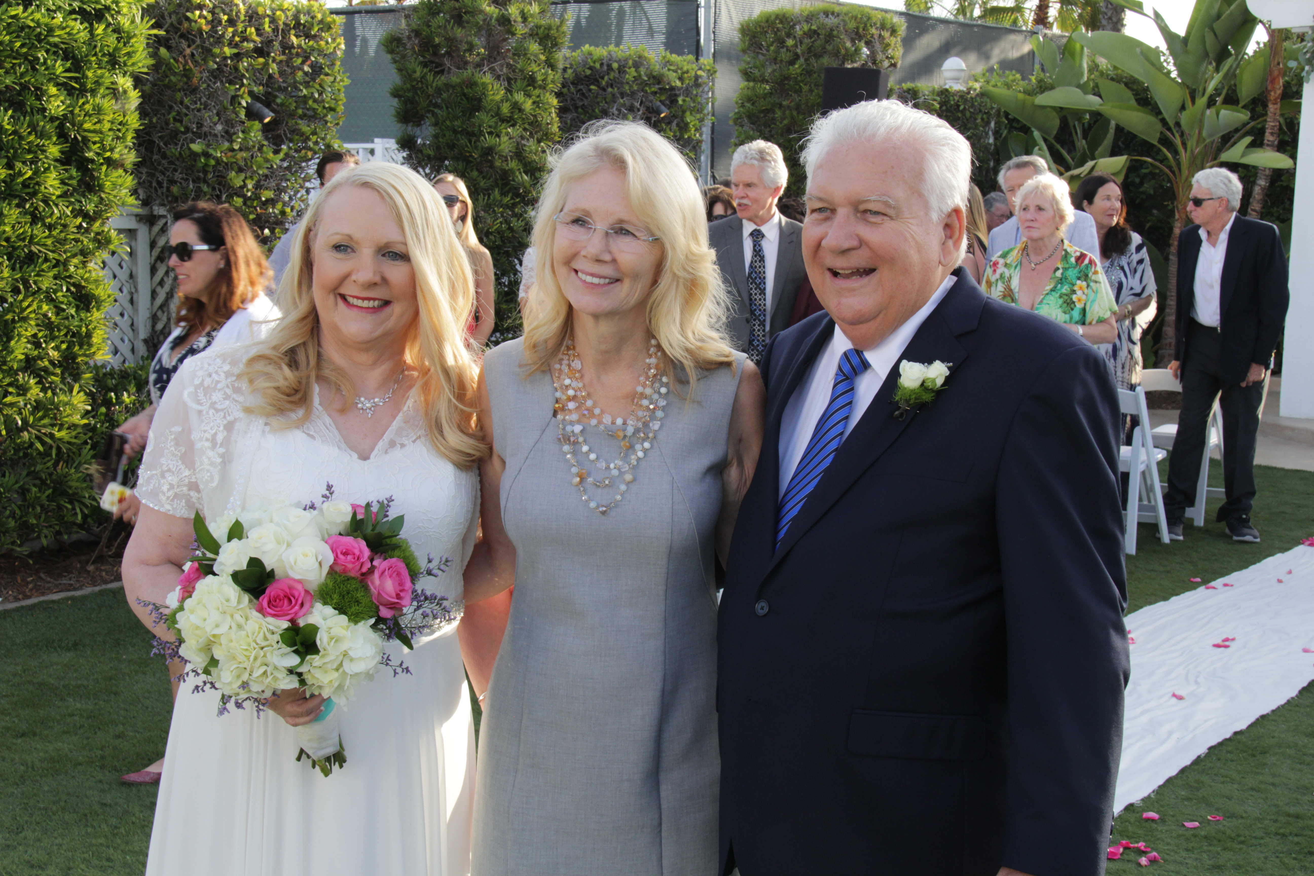 San Diego wedding officiant august 6, 2016 Jerry and mary